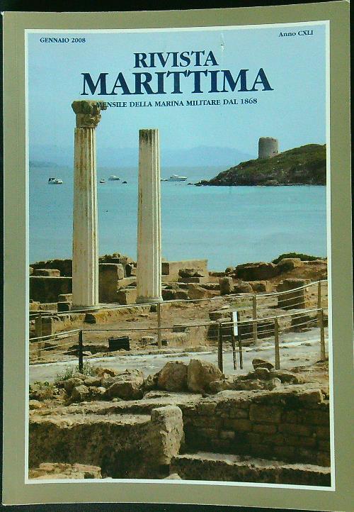 Rivista Marittima Gennaio 2008 - copertina