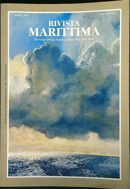 Rivista Marittima Aprile 2003 - copertina