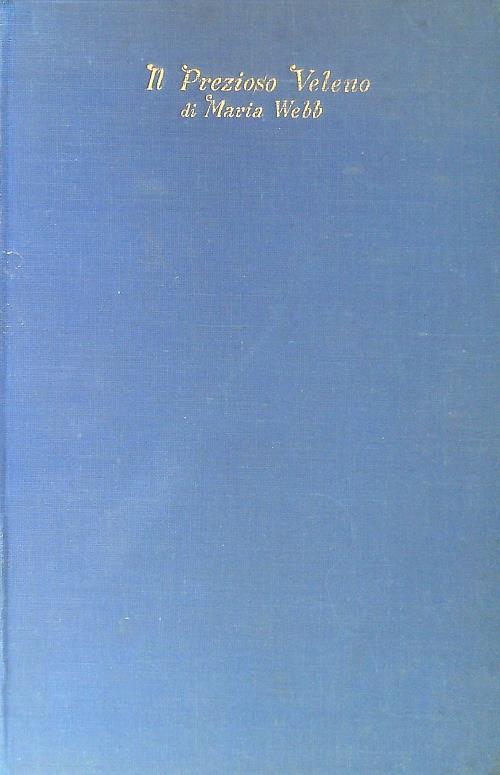 Il Prezioso Veleno - copertina