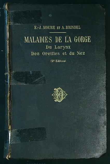 Maladies de la gorge - Moure - copertina