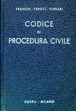 Codice di procedura civile. Edizione aggiornata  al 1° gennaio 1961