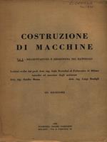 Costruzione di macchine vol. 1