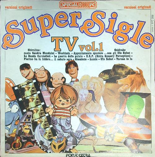 Super Sigle TV vol. 1 - vinile 33 giri - copertina