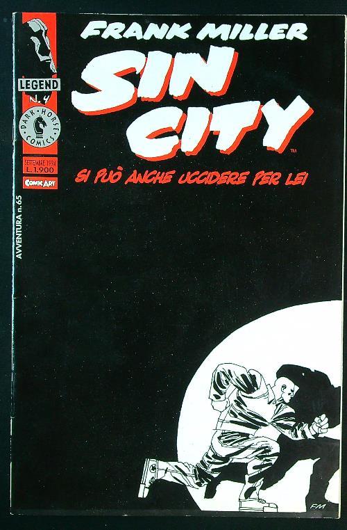 Avventura n. 65/settembre 1994 - Sin City - Frank Miller - copertina
