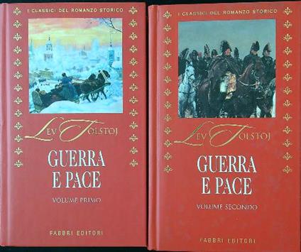 Guerra e pace 2 vv. - Lev Tolstoj - copertina
