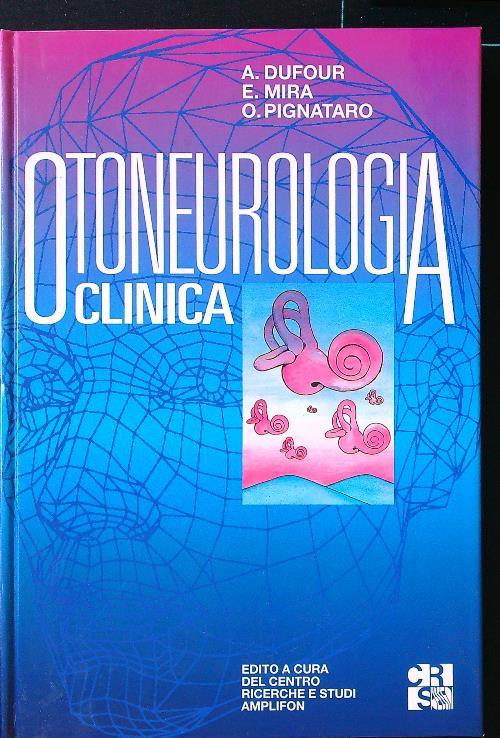 Otoneurologia clinica - copertina