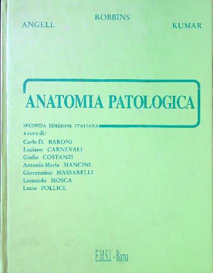 Anatomia patologica - copertina