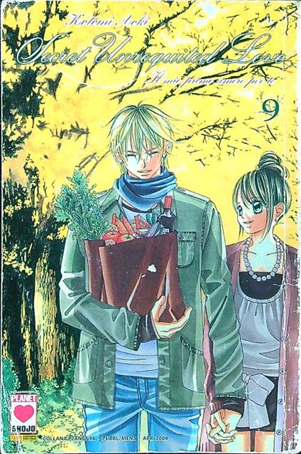 Secret unrequited love 9 - Kotomi Aoki - copertina