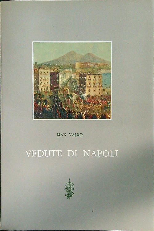 Vedute di Napoli - Max Vajro - copertina