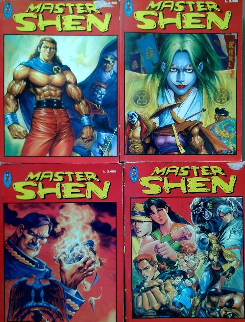 Master Shen. 4 Volumi - copertina