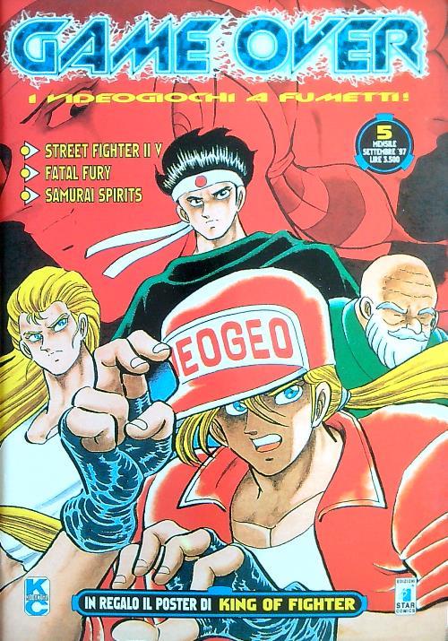 Game Over. I videogiochi a fumetti N. 5/Settembre '97 - copertina