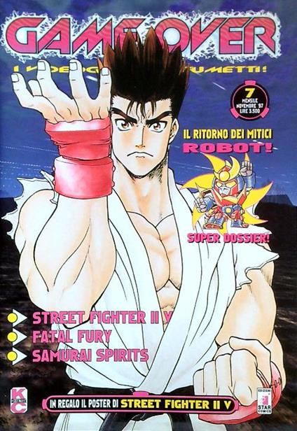 Game Over. I videogiochi a fumetti N. 7/Novembre '97 - copertina