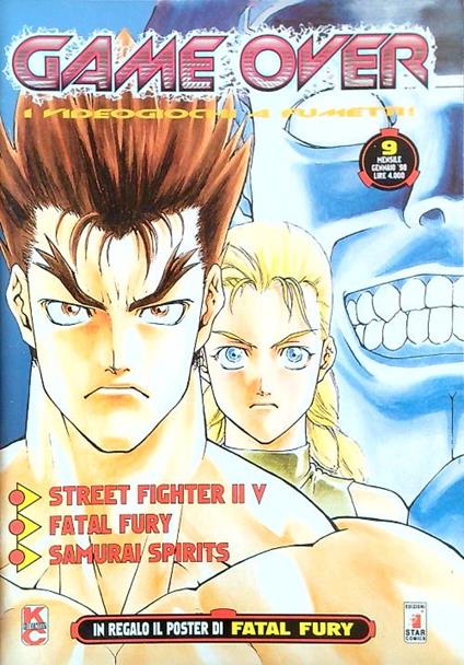 Game Over. I videogiochi a fumetti N. 9/Gennaio '98 - copertina