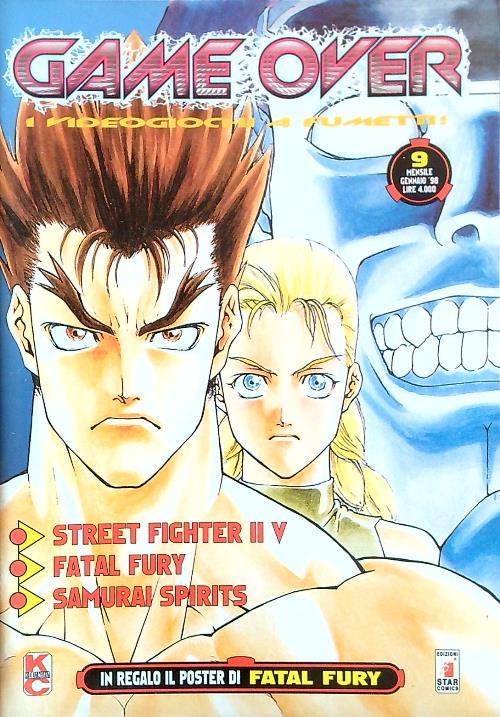 Game Over. I videogiochi a fumetti N. 9/Gennaio '98 - copertina