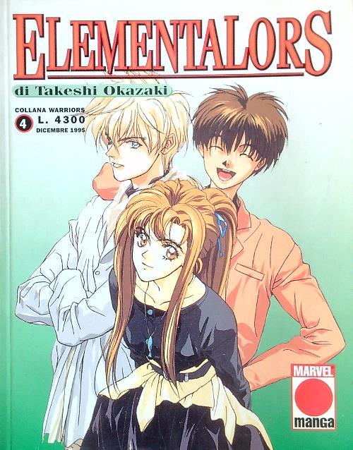 Elementalors 4 - Takeshi Okazaki - copertina