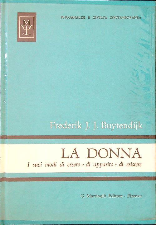 La donna - Frederik Buytendijk - copertina