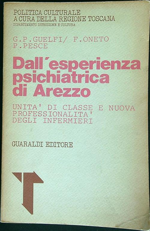 Dall'esperienza psichiatrica di Arezzo