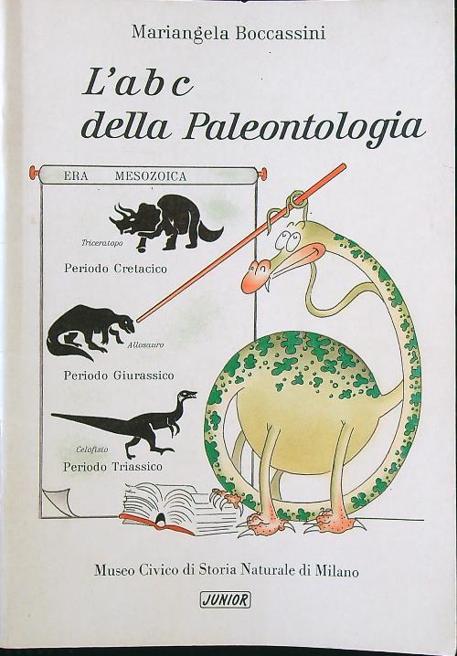 L' ABC della paleontologia - Mariangela Boccassini - copertina