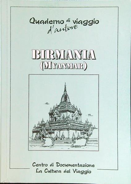 Birmania (Myanmar) - copertina