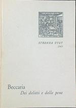 Strenna Utet 1965. Beccaria: Dei deitti e delle pene