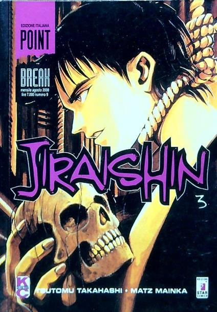 Jiraishin 3 - Tsutomu Takahashi - copertina