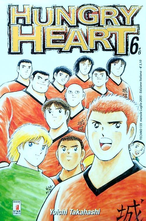 Hungry Heart 6 di 6 - Yoichi Takahashi - copertina
