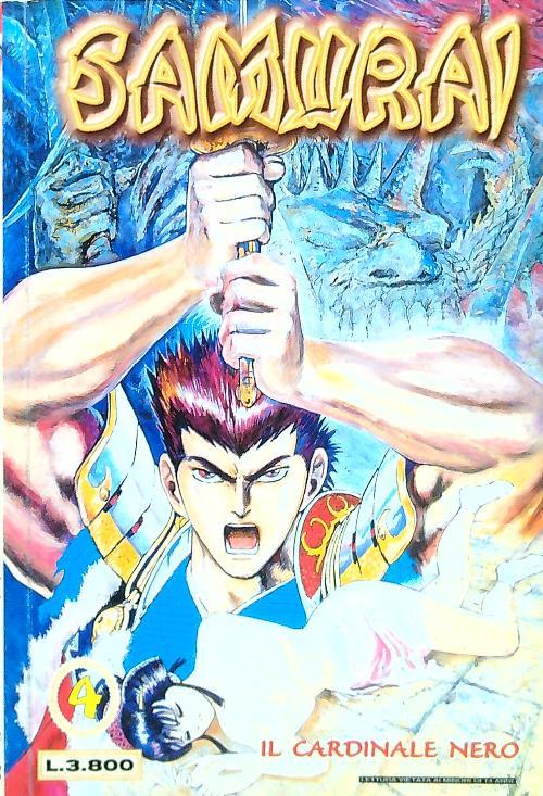 Samurai 4 Il cardinale nero - copertina