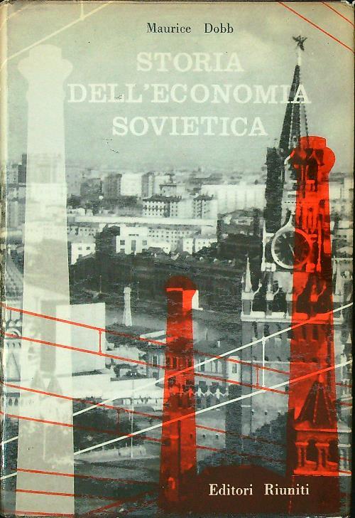 Storia dell'economia sovietica - Maurice Dobb - copertina