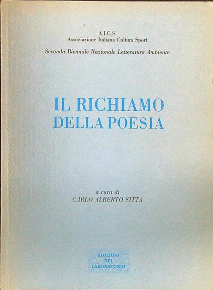 Il richiamo della poesia - copertina