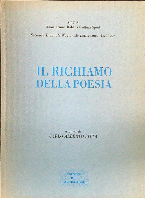 Il richiamo della poesia - copertina