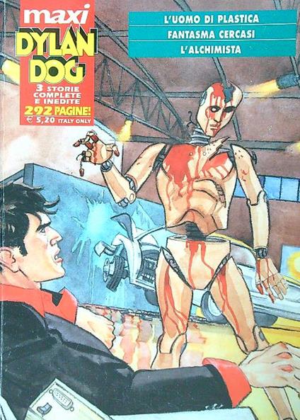 L' uomo di plastica. Maxi Dylan Dog n.7 - Bruno Enna - copertina
