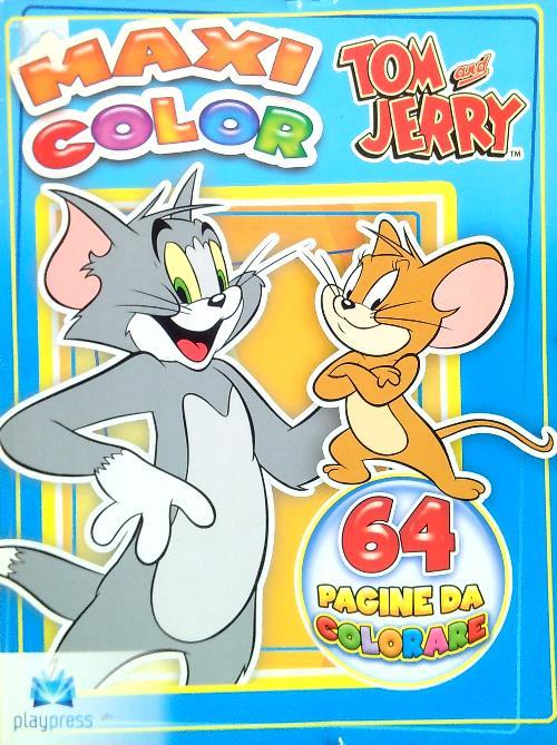 Maxi Color Tom and Jerry - copertina