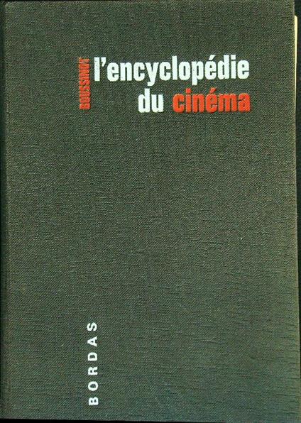 L' Encyclopedie du Cinema - Roger Boussinot - copertina