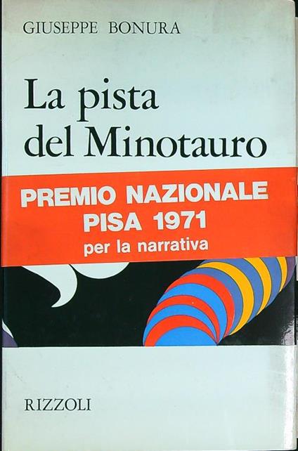 La pista del minotauro - Giuseppe Bonura - copertina