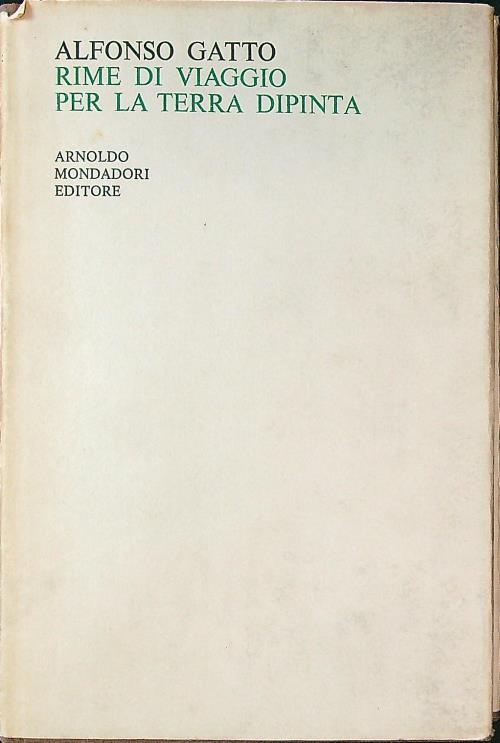 Rime di viaggio per la terra dipinta