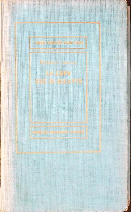La lupa che ci allattò - Robert Lowry - copertina