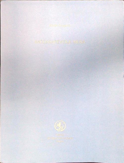 Inconsapevole musa - Danila Boggiano - copertina