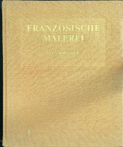 Franzosische malerei - copertina