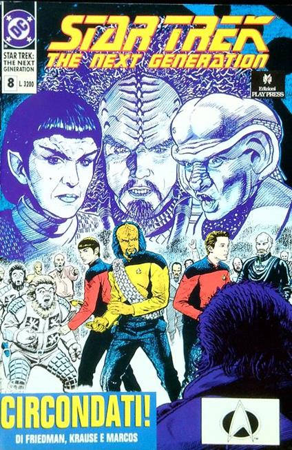 Star Trek. The next generation n.8 - copertina