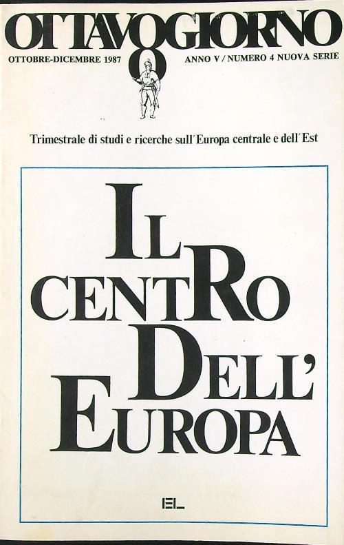 Ottavogiorno n. 4/ottobre-dicembre 1987