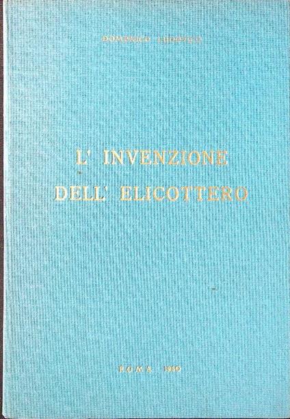 L' invenzione dell'elicottero - Domenico Ludovico - copertina