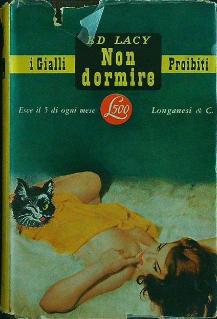 Non dormire - Ed Lacy - copertina