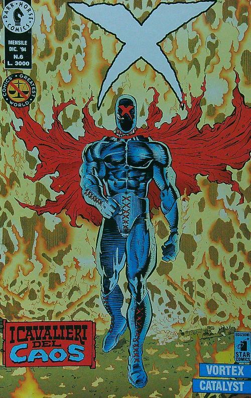 X I cavalieri del caos n.6/dic 1994 - copertina