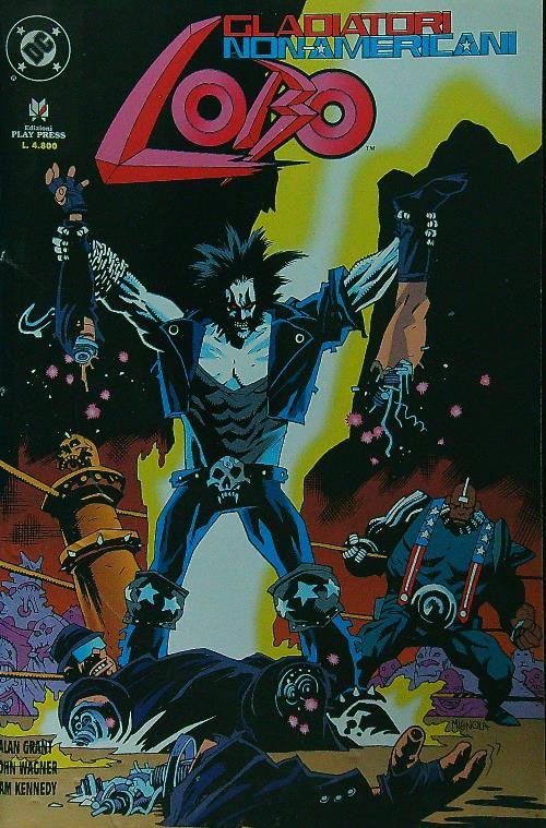 Lobo. Gladiatori non-americani/mar 1994 - copertina