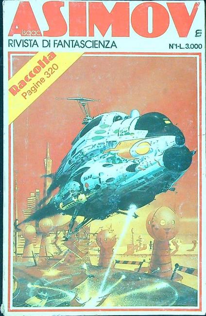 Raccolta Asimov n. 1/ottobre 1982 - copertina
