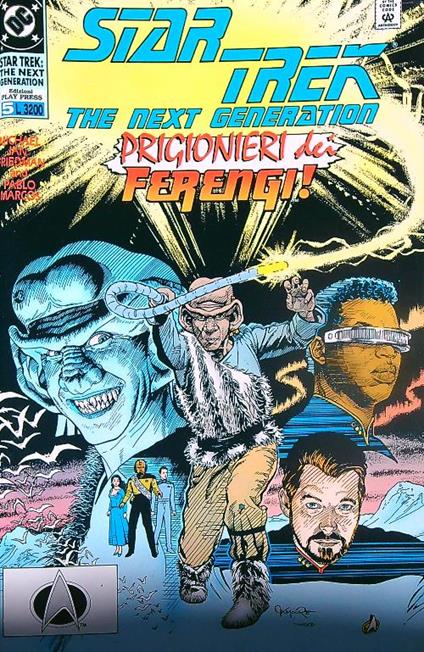 Star Trek. The next generation n. 5/ott 1995 - copertina