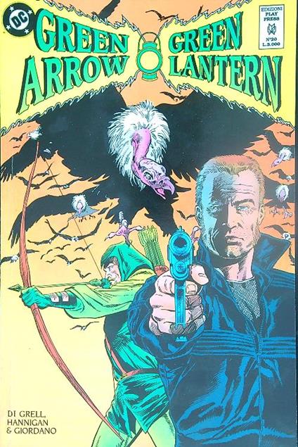 Green Arrow - Green Lantern n. 20/nov 1991 - copertina