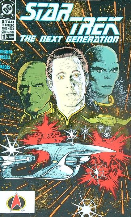 Star Trek: the next generation n. 1/mag 1995 - copertina