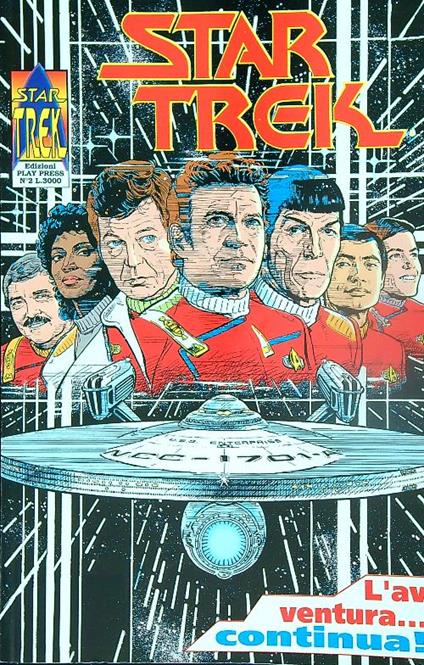 Star Trek n.2/aprile 1992 - copertina