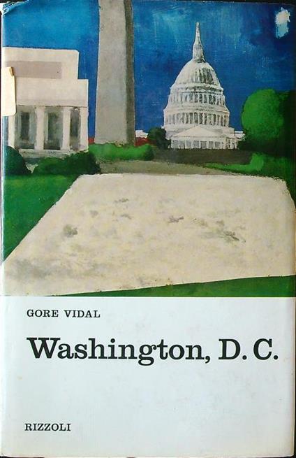 Washington, D. C - Gore Vidal - copertina